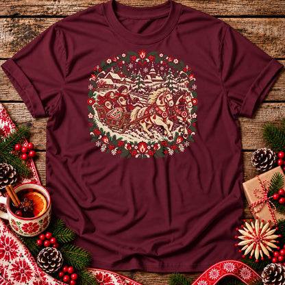 Polish Christmas Kulig Unisex T-Shirt