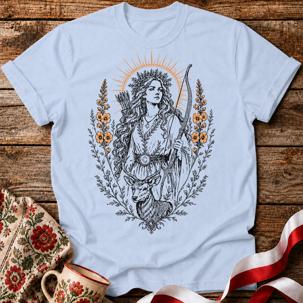 Dziewanna Goddess Unisex T-Shirt