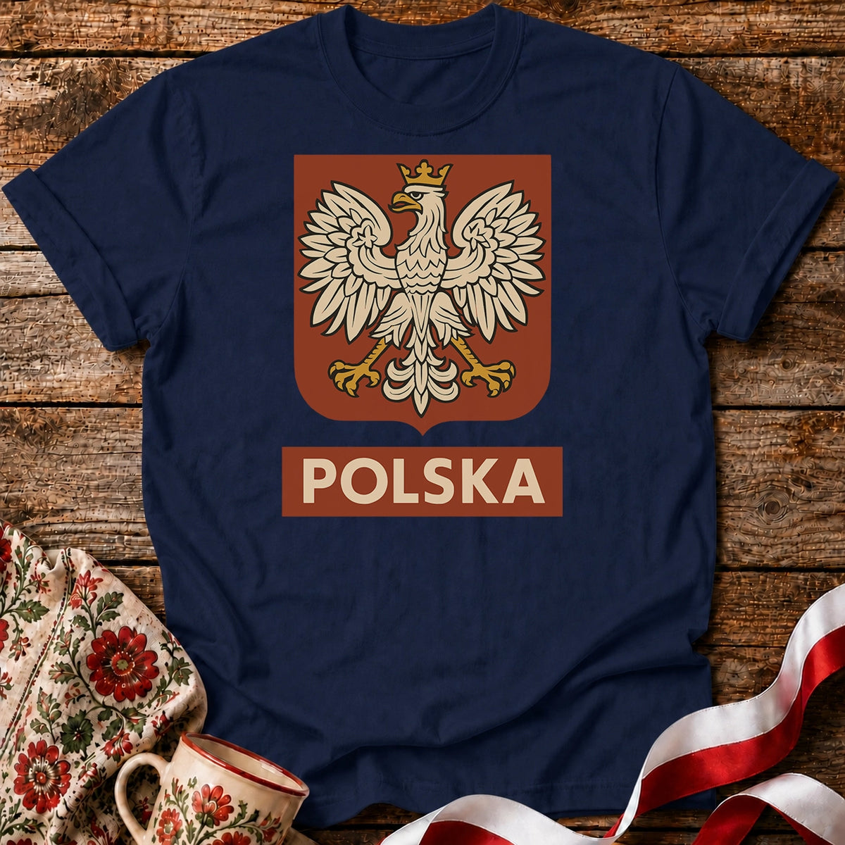 Polish Eagle Crest Unisex T-Shirt