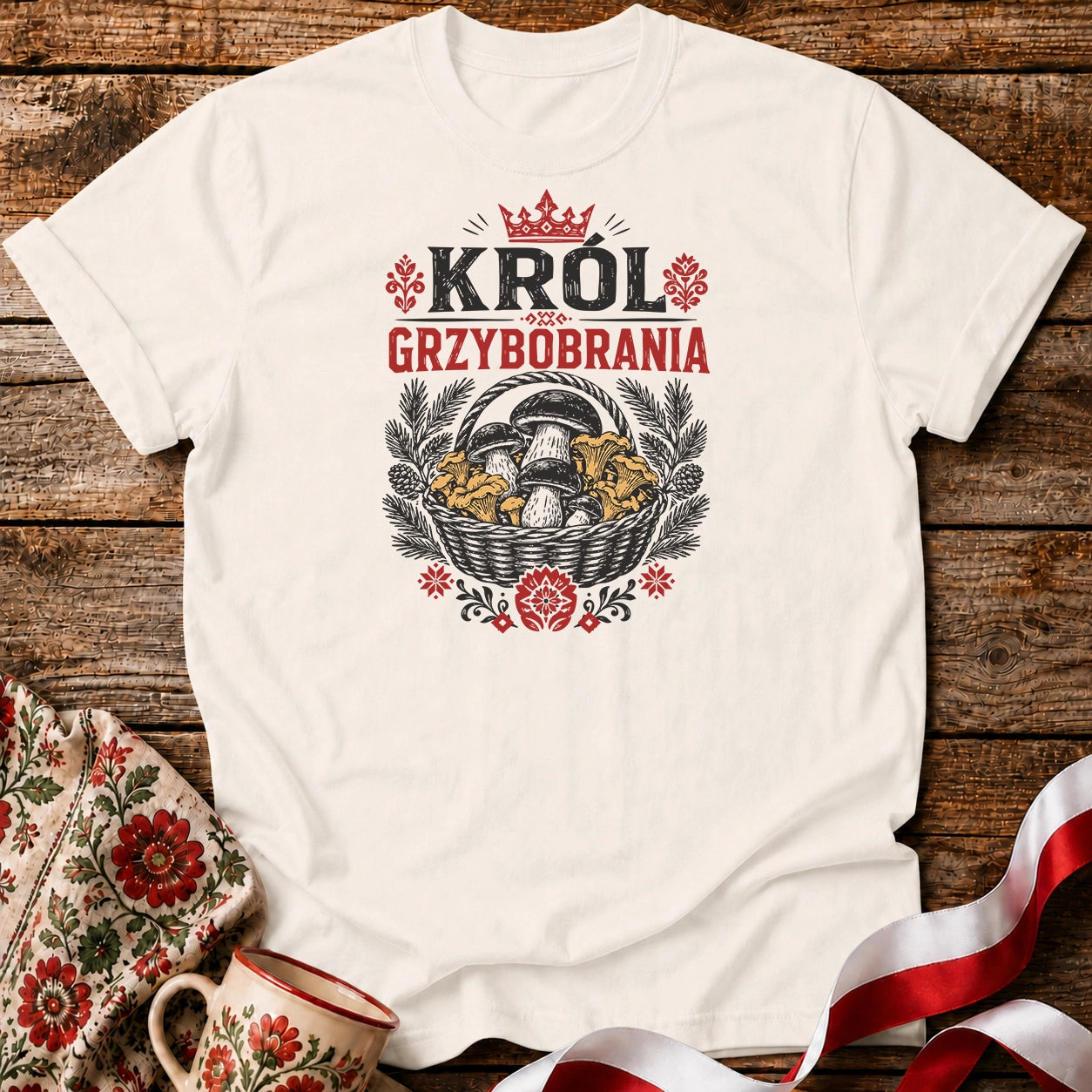 Król Grzybobrania Unisex T-Shirt