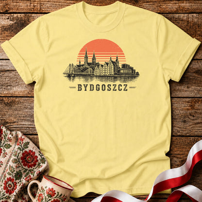 Bydgoszcz Sunset Skyline Polish City Unisex T-Shirt
