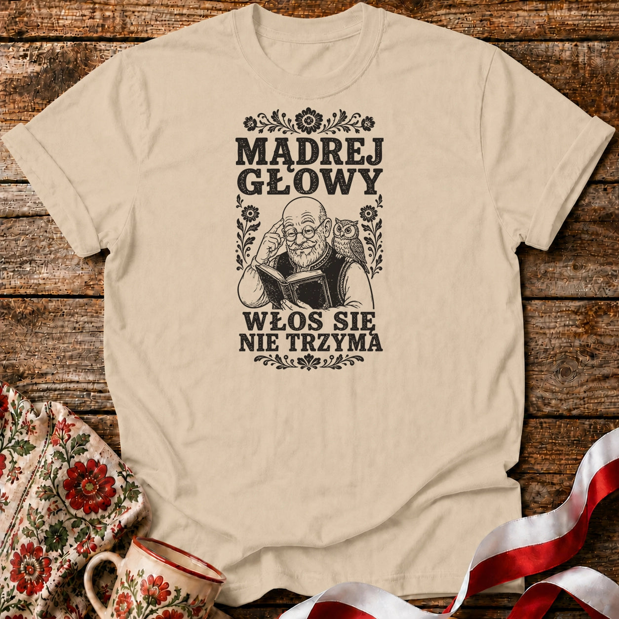 Mądra Głowa Unisex T-Shirt