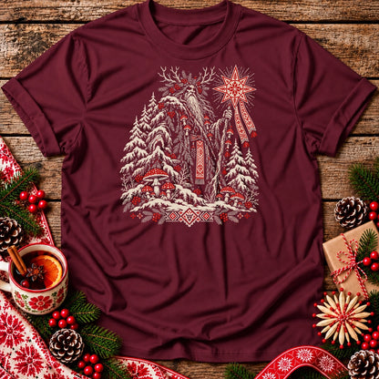 Christmas Veles – Slavic Winter God Unisex T-Shirt