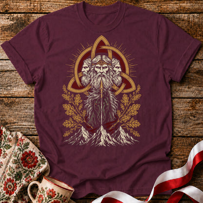 Triglav Triquetra Slavic Mythology Unisex T-Shirt