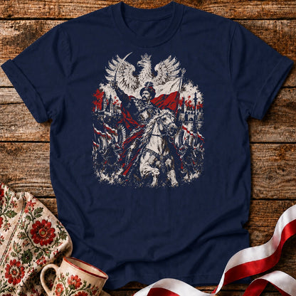 Jan III Sobieski and the Winged Hussars Unisex T-Shirt