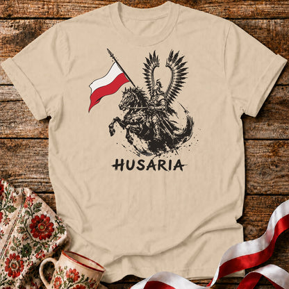 Husaria Polish Flag Unisex T-Shirt