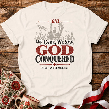 1683 God Conquered Charge Unisex T-Shirt