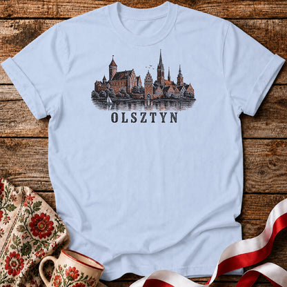 Olsztyn Brick Castle Skyline Polish City Unisex T-Shirt