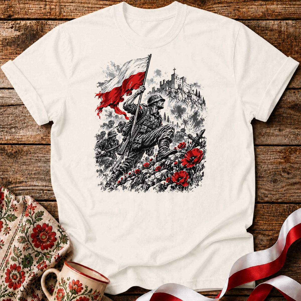 Monte Cassino 1944 Unisex T-Shirt