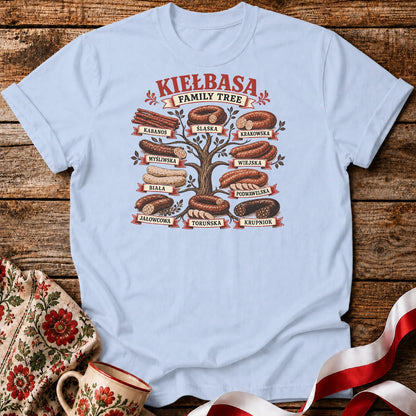 Kiełbasa Family Tree Unisex T-Shirt