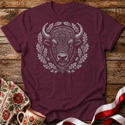 Żubr Polski Silent Strength Unisex T-Shirt