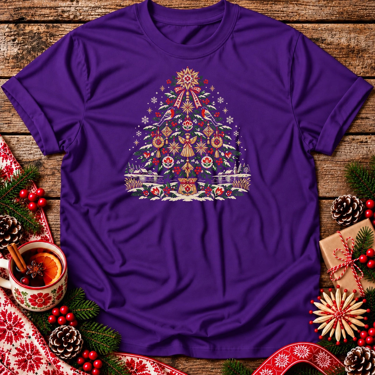Slavic Christmas Tree Unisex T-Shirt