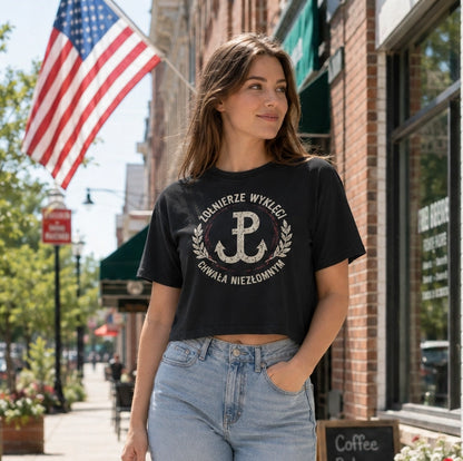 Żołnierze Wyklęci Women’s Heavyweight Boxy Tee