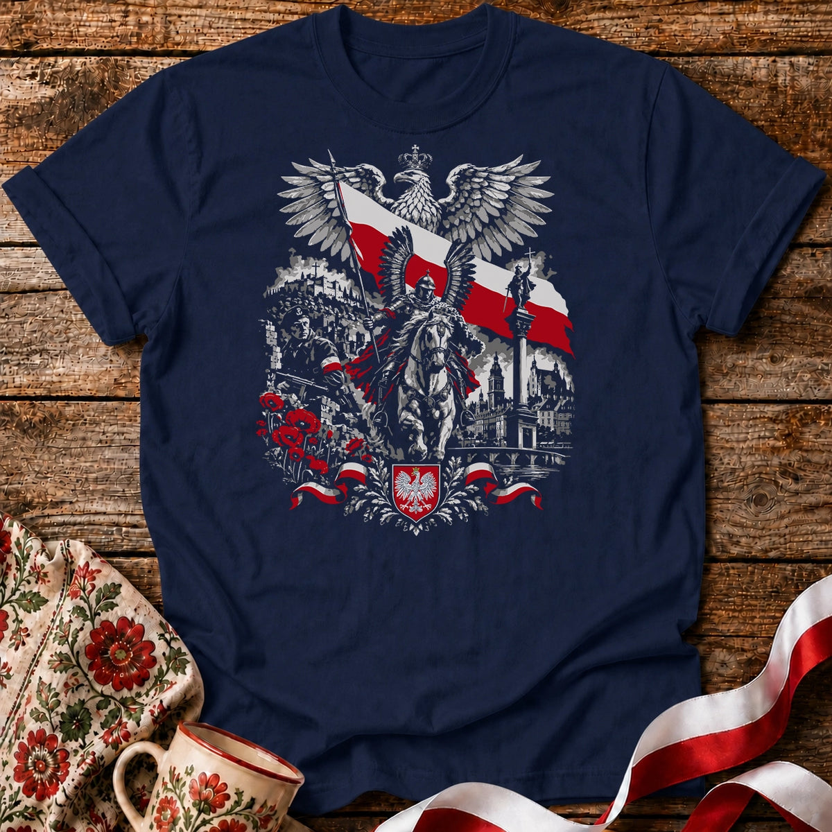 Polish History Through the Ages Unisex T-Shirt