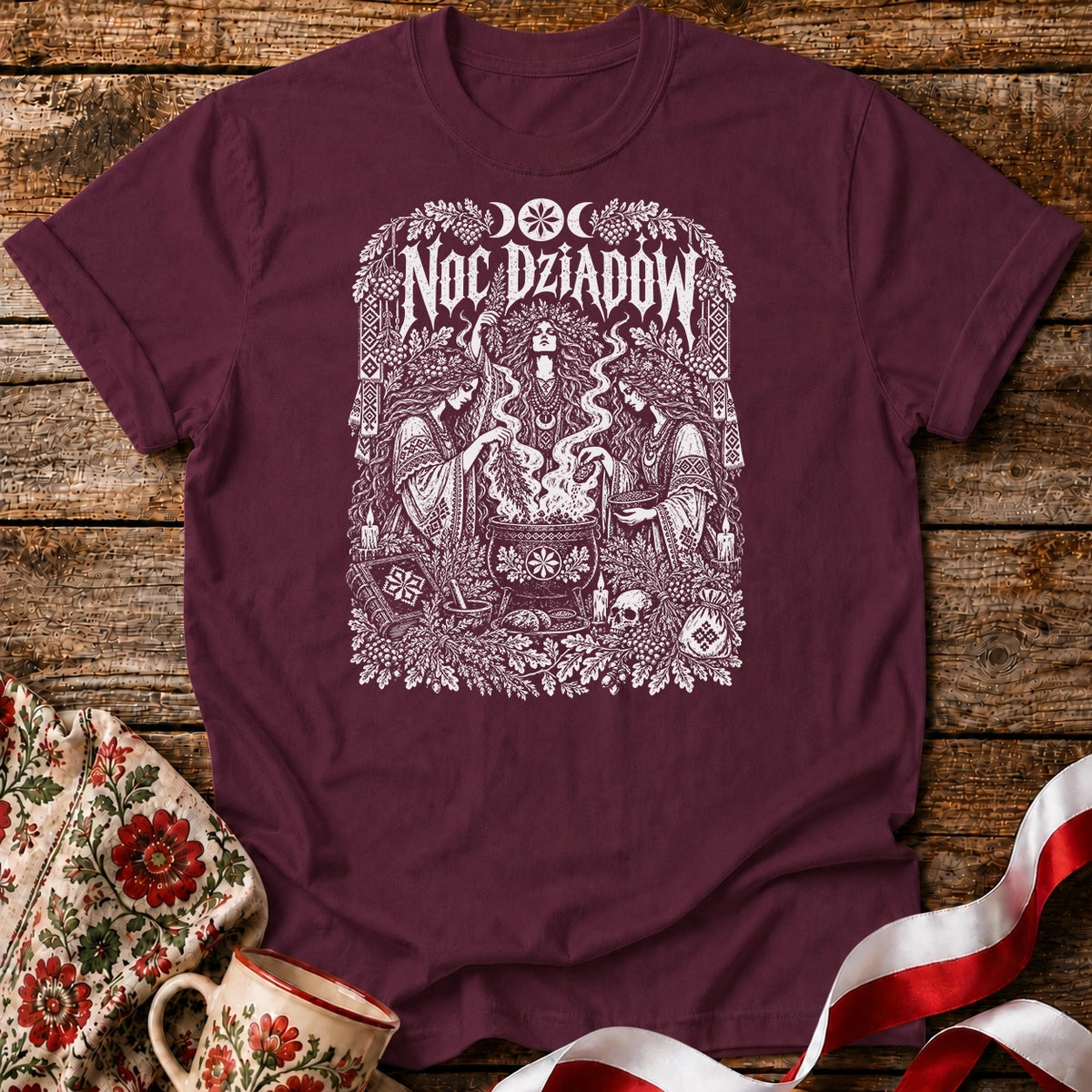 Noc Dziadów Ancestral Gathering Unisex T-Shirt