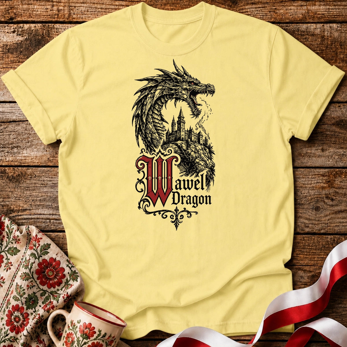 Wawel Dragon Gothic Legend Unisex T-Shirt