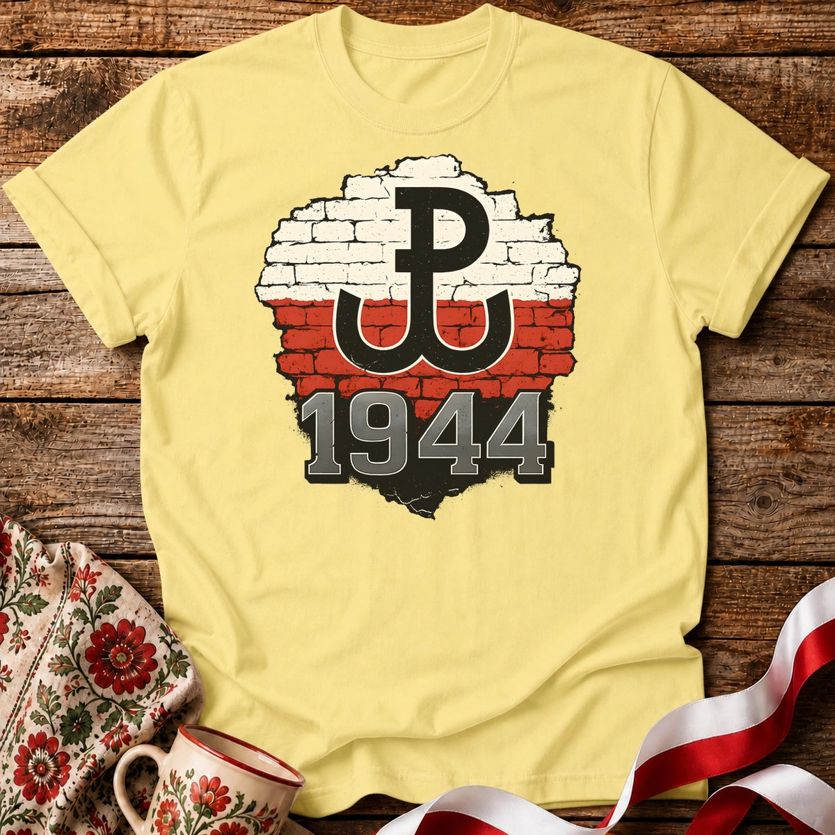 Polska Walcząca 1944 Patriotic Unisex T-shirt