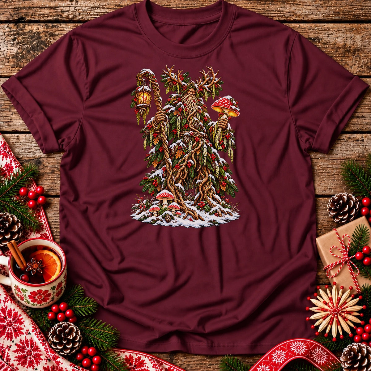 Christmas Leshy with Lantern Unisex T-Shirt