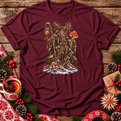 Christmas Leshy with Lantern Unisex T-Shirt