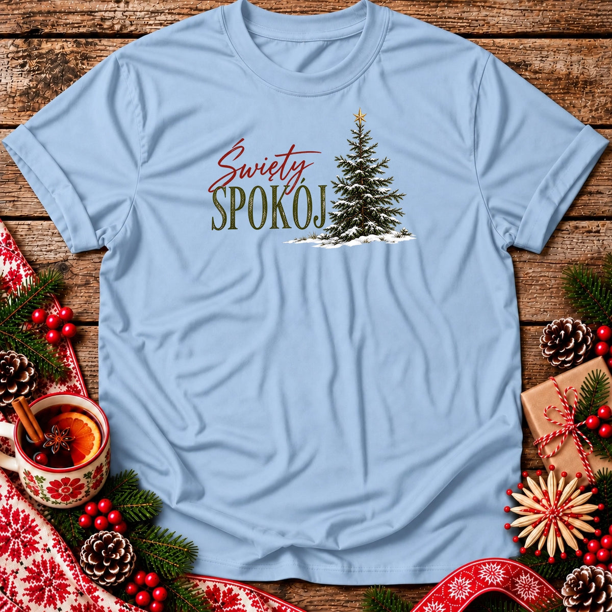Christmas Tree Święty Spokój Unisex T-Shirt