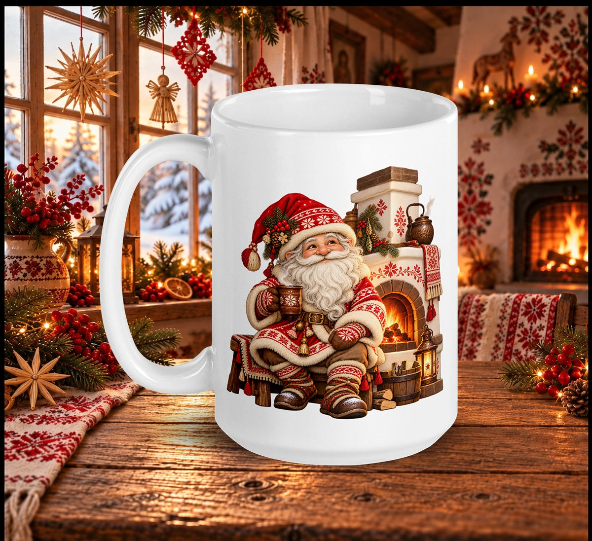 Christmas Domovik Mug