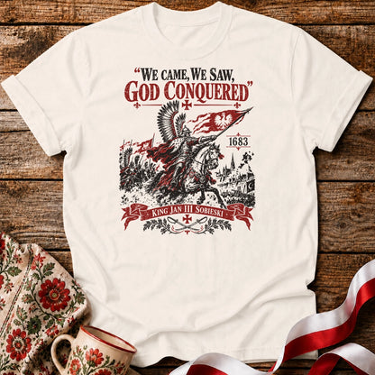 God Conquered 1683 Unisex T-Shirt