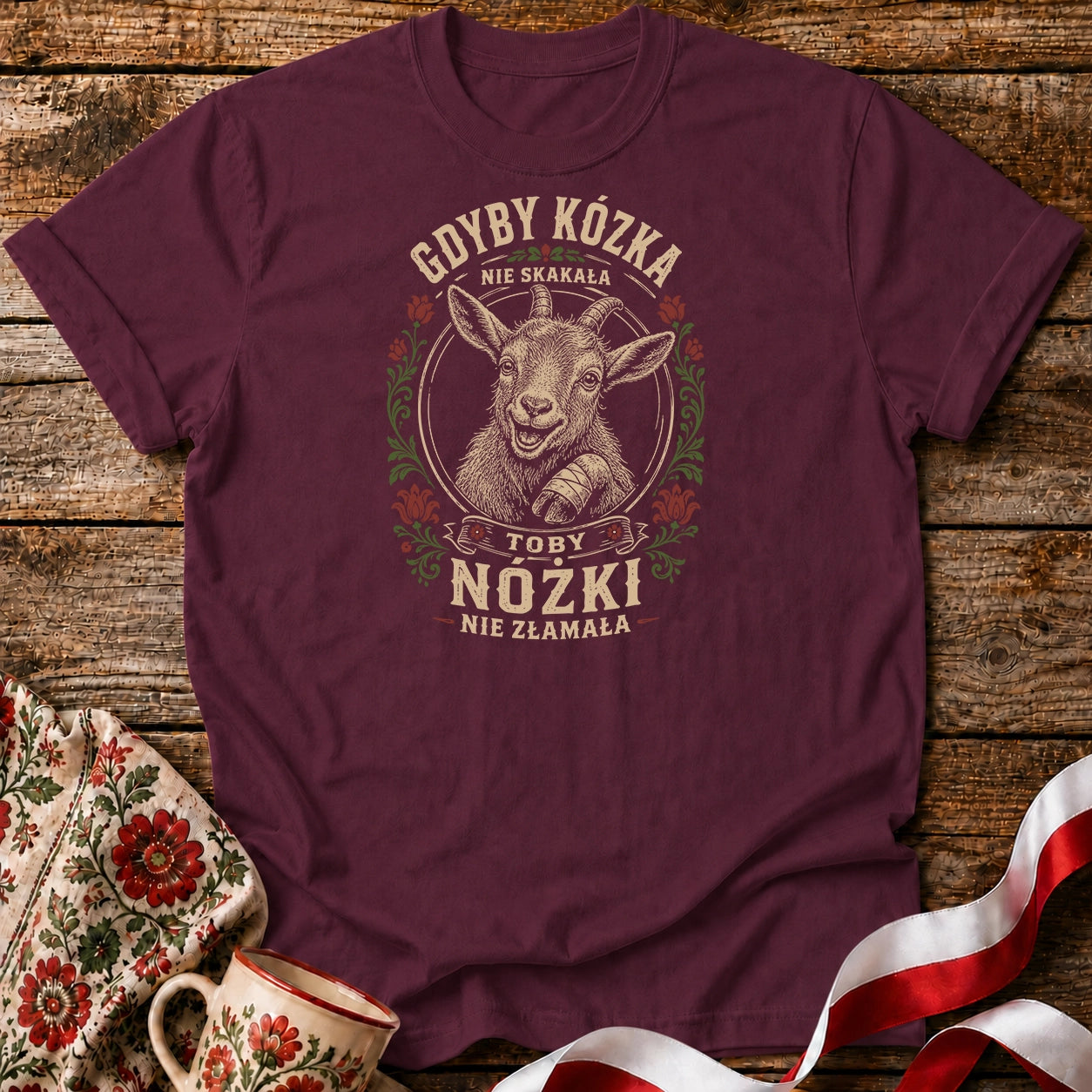 Gdyby Kózka Nie Skakała Unisex T-Shirt