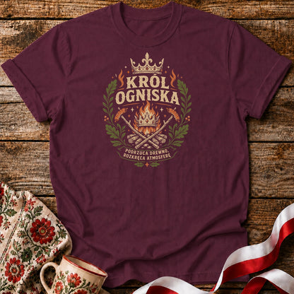Król Ogniska Unisex T-Shirt