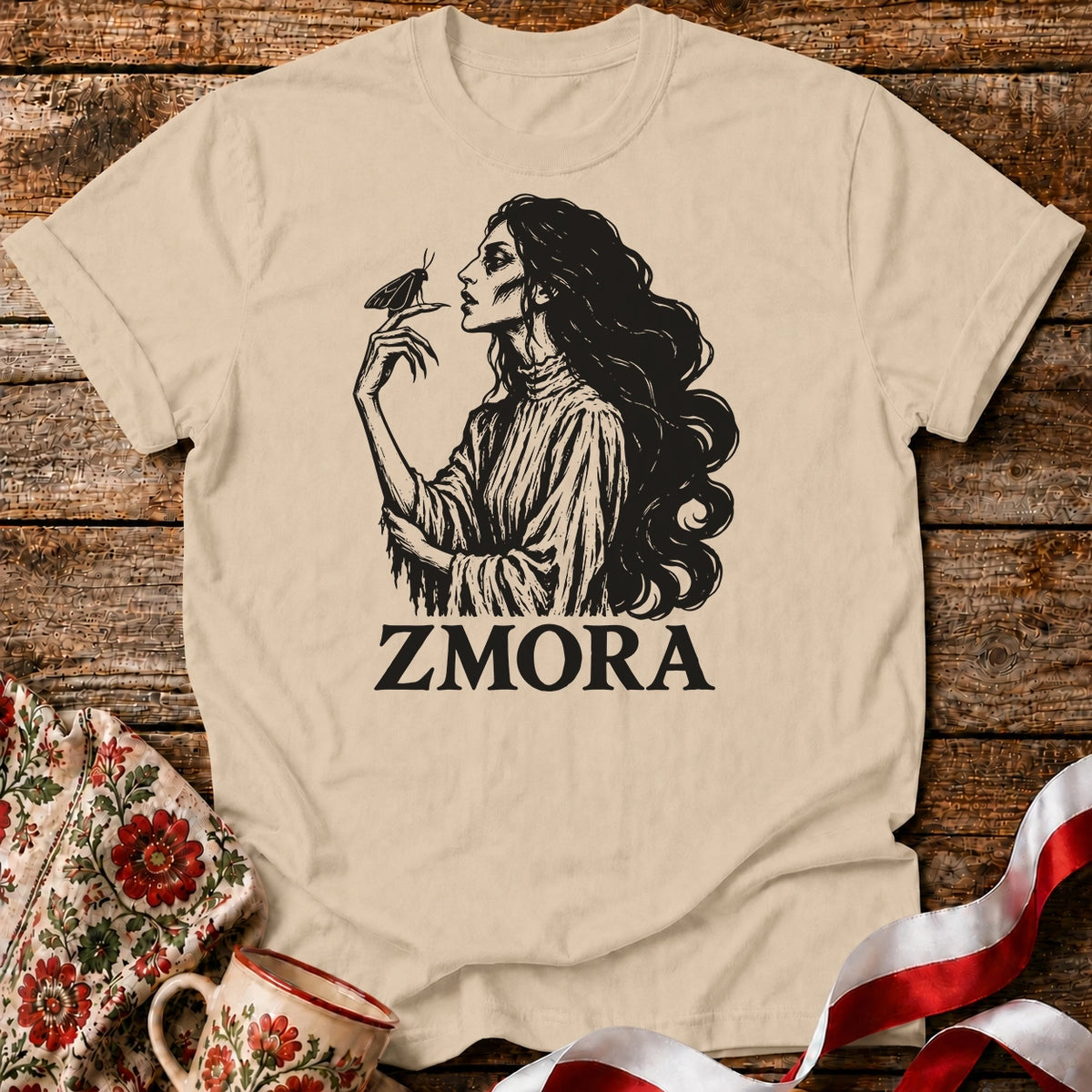 Zmora and the Moth Unisex T-Shirt