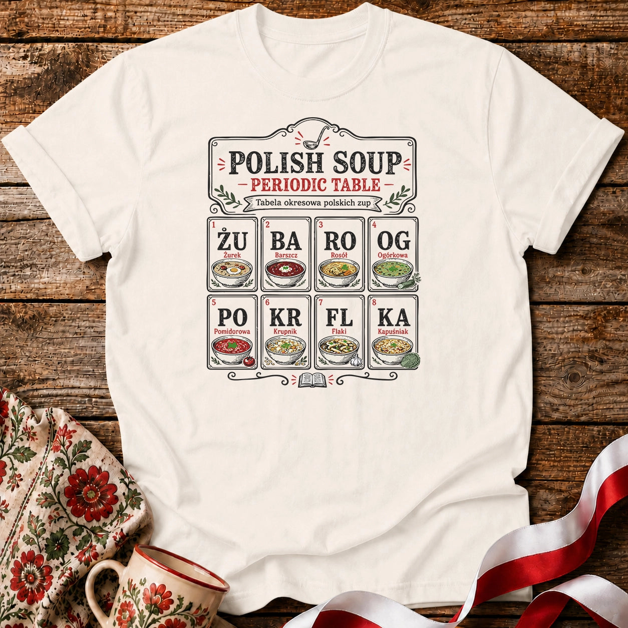 Polish Soup Table Unisex T-Shirt