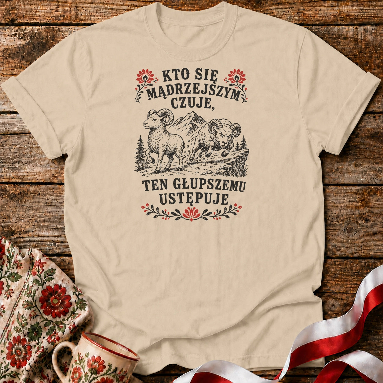 Mądrzejszy Ustępuje Unisex T-Shirt