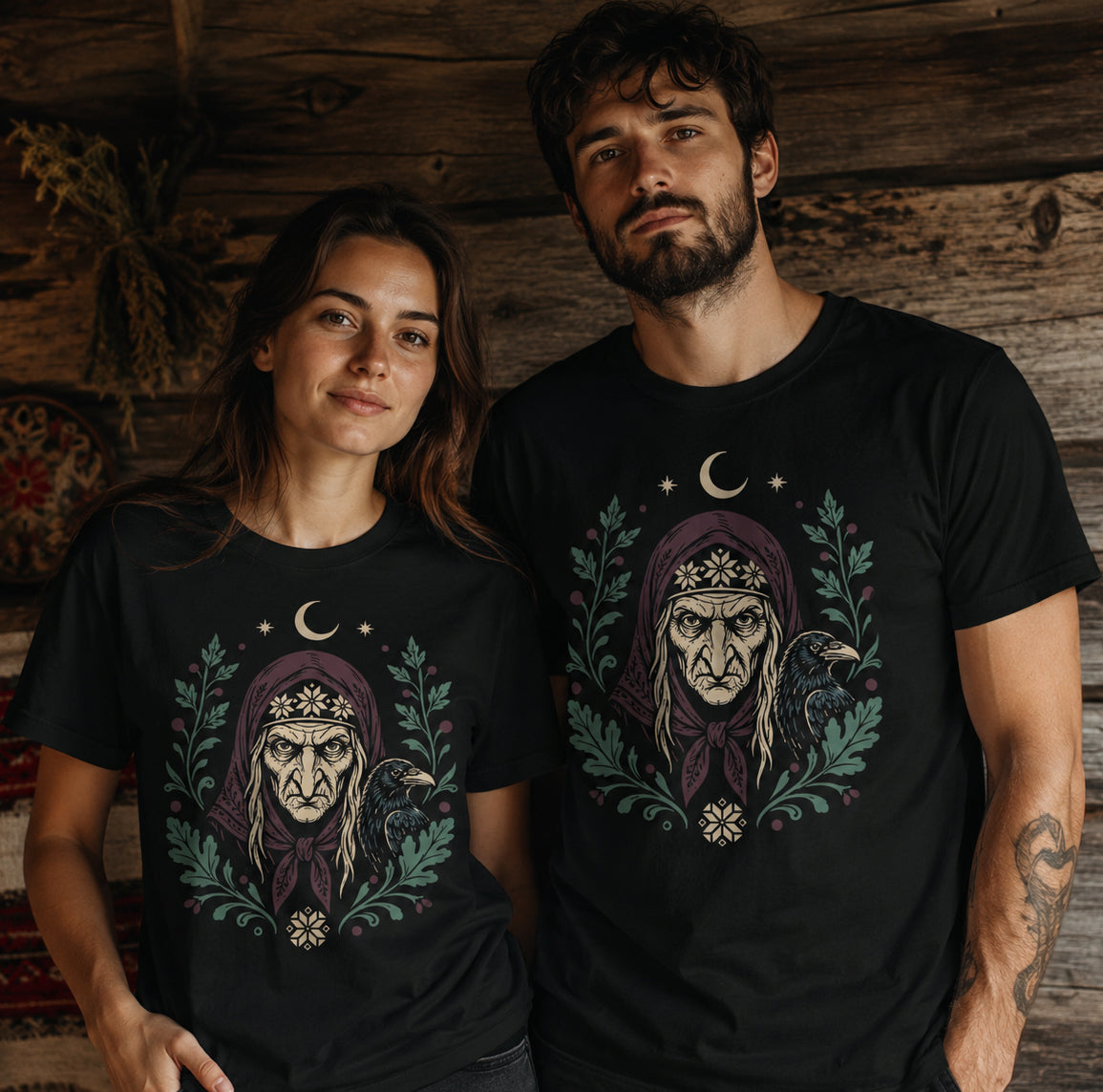 Baba Jaga Raven Unisex T-Shirt