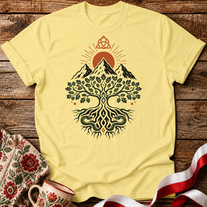 Triglav Slavic Mythology Unisex T-Shirt
