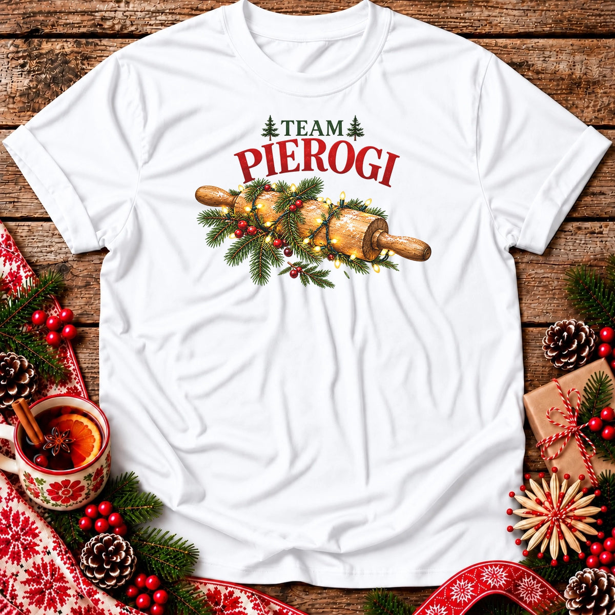 Team Pierogi Christmas Unisex T-Shirt