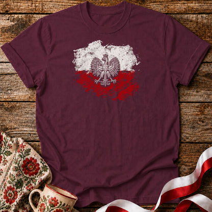Polish Map Eagle Unisex T-Shirt