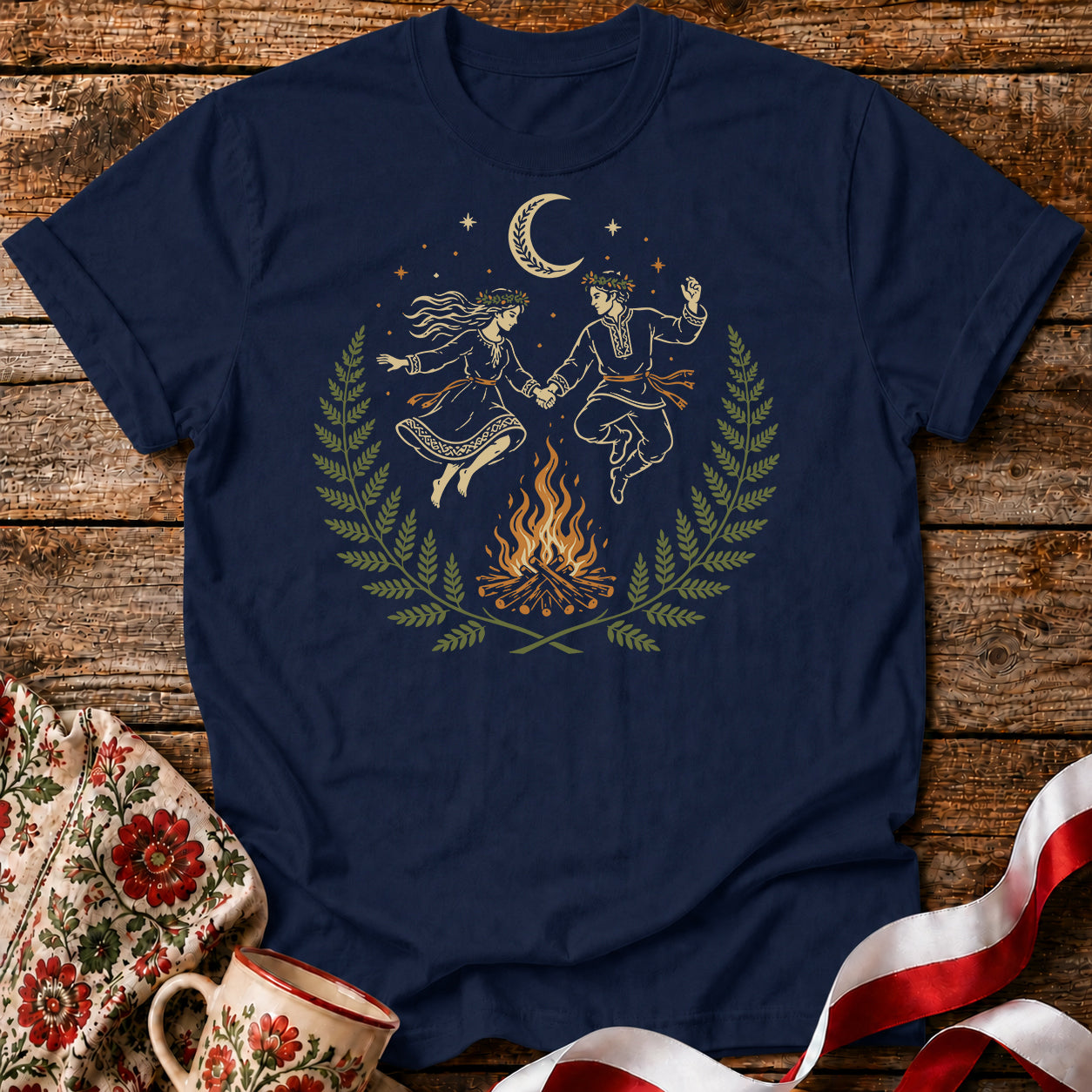 Noc Kupały Slavic Folklore Unisex T-Shirt