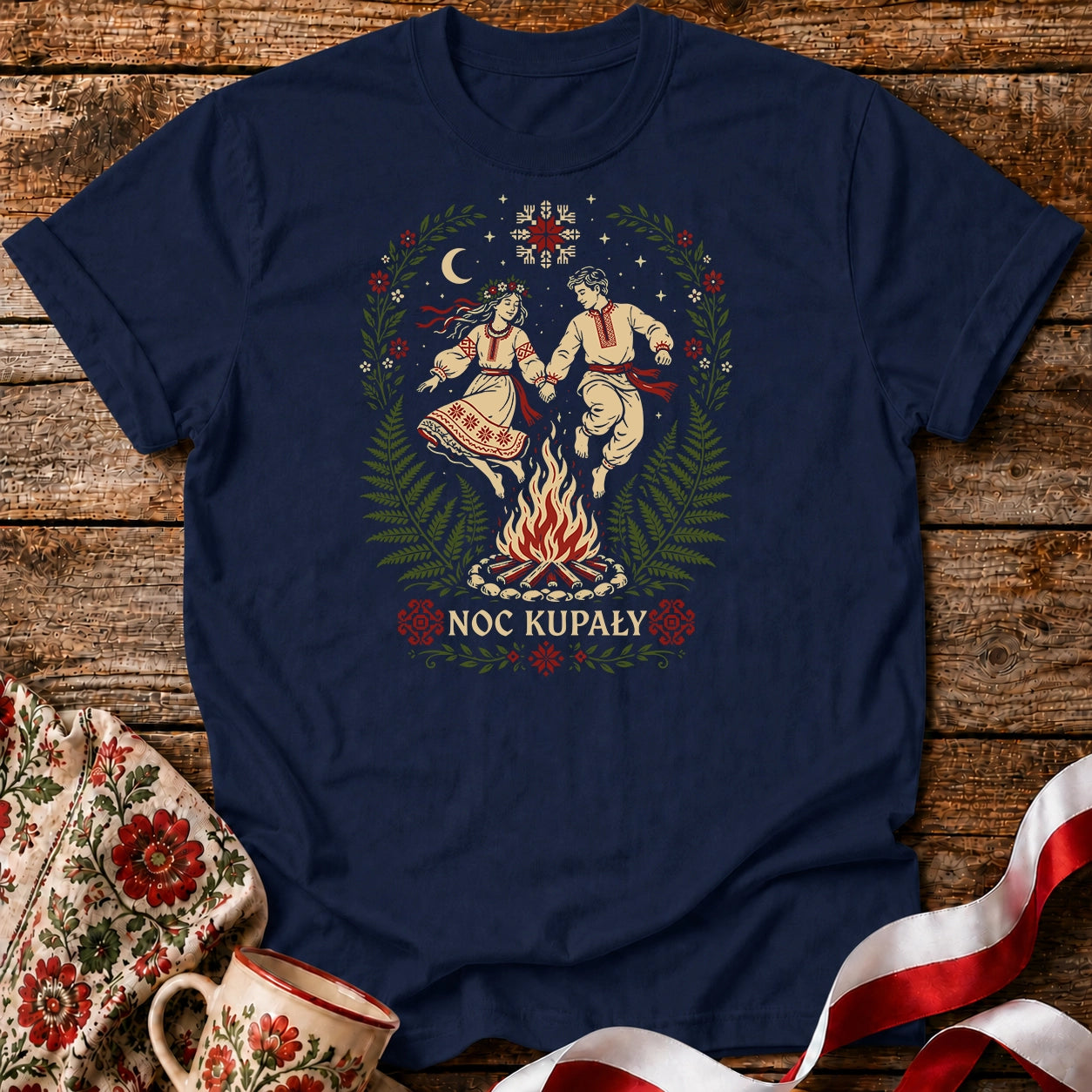 Noc Kupały Dance Unisex T-Shirt
