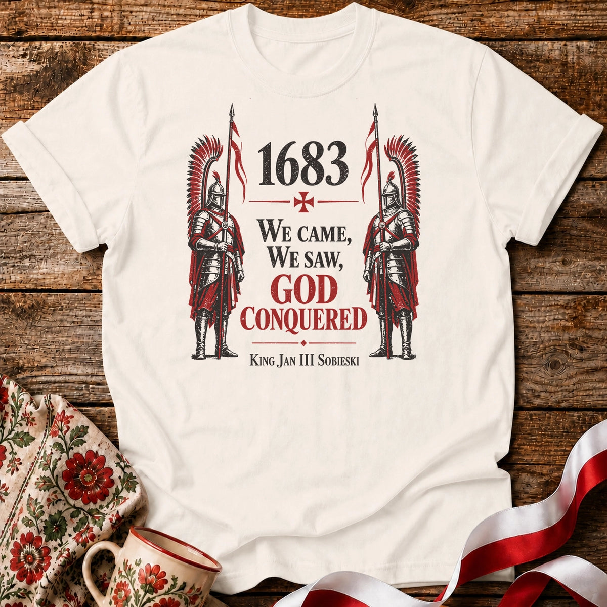 1683 God Conquered Hussars Unisex T-Shirt