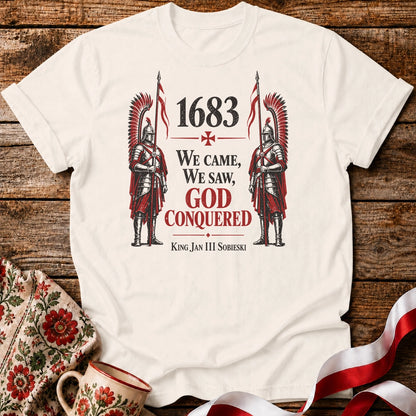 1683 God Conquered Hussars Unisex T-Shirt