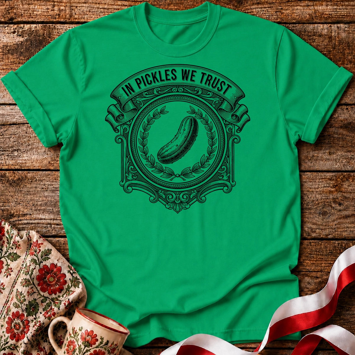 In Pickles We Trust Slavic Humor Unisex T-Shirt
