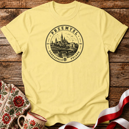 Przemyśl Vintage Emblem Polish City Unisex T-Shirt