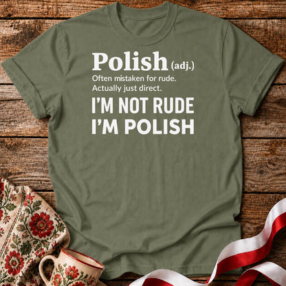 Polish, Not Rude Unisex T-Shirt