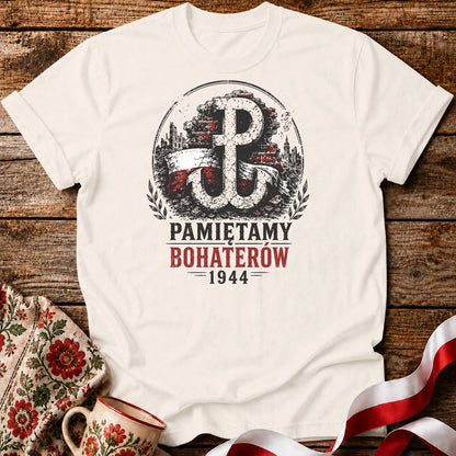 Pamiętamy Bohaterów 1944 Unisex T-Shirt
