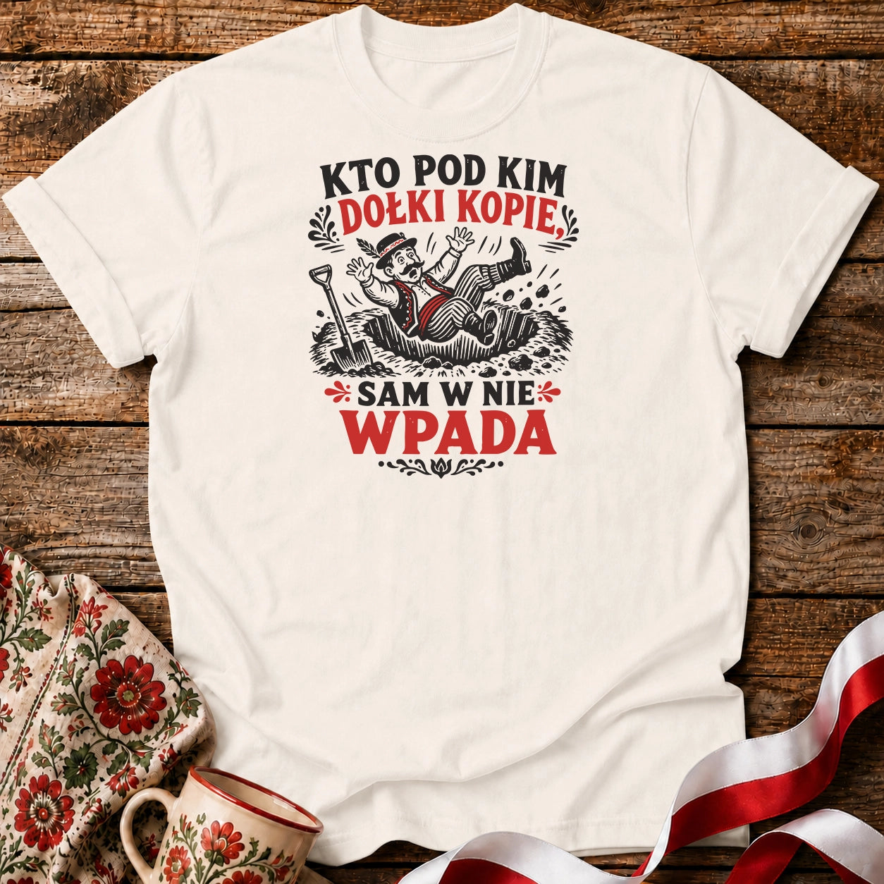 Kto Pod Kim Dołki Kopie Unisex T-Shirt