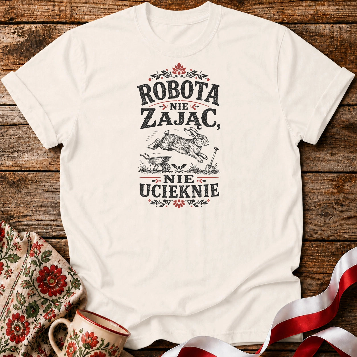 Robota Nie Zając Unisex T-Shirt