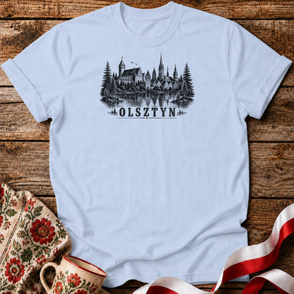 Olsztyn Nature Lake Skyline Polish City Unisex T-Shirt