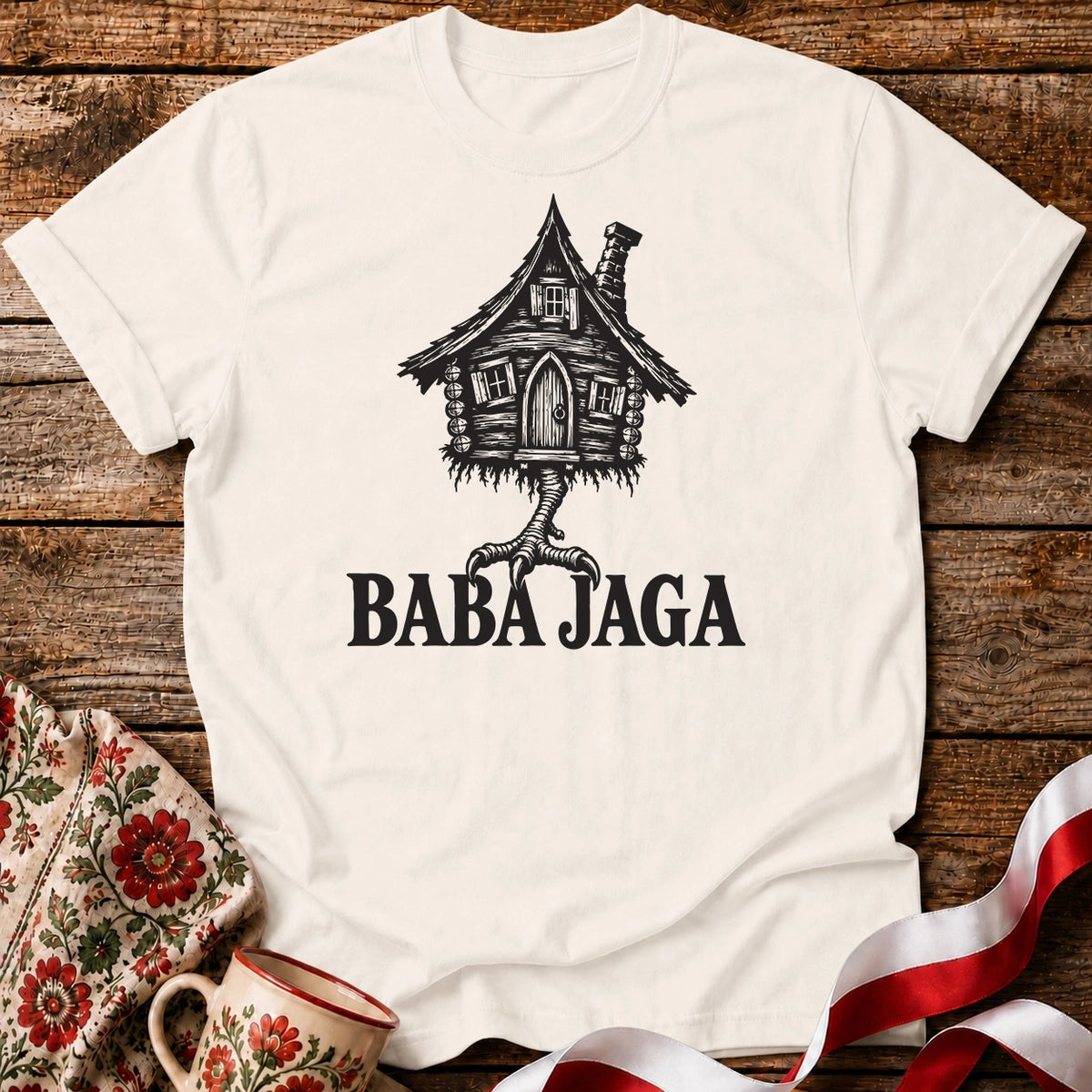 Baba Jaga Chicken Leg House Unisex T-Shirt