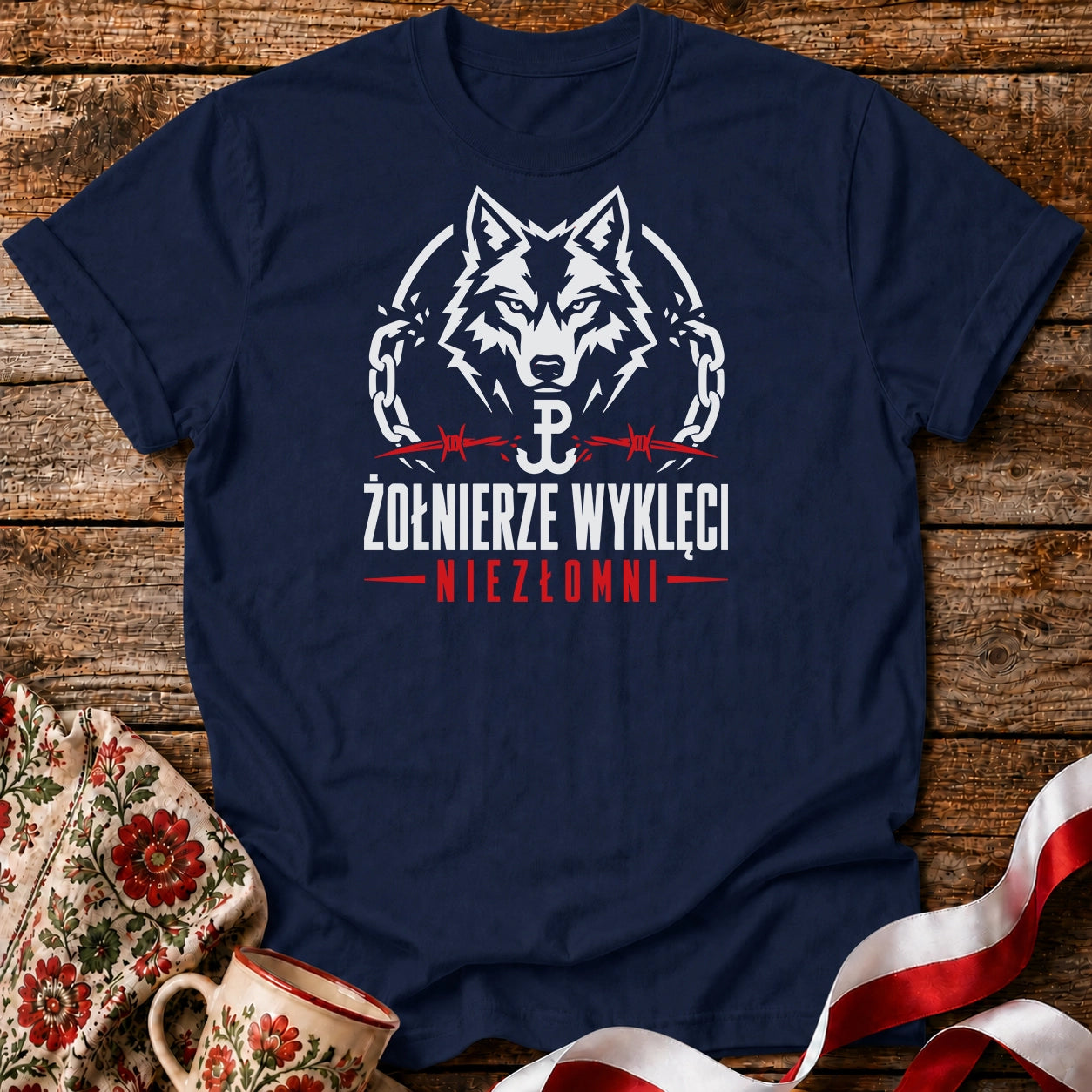 Żołnierze Wyklęci Niezłomni Unisex T-Shirt