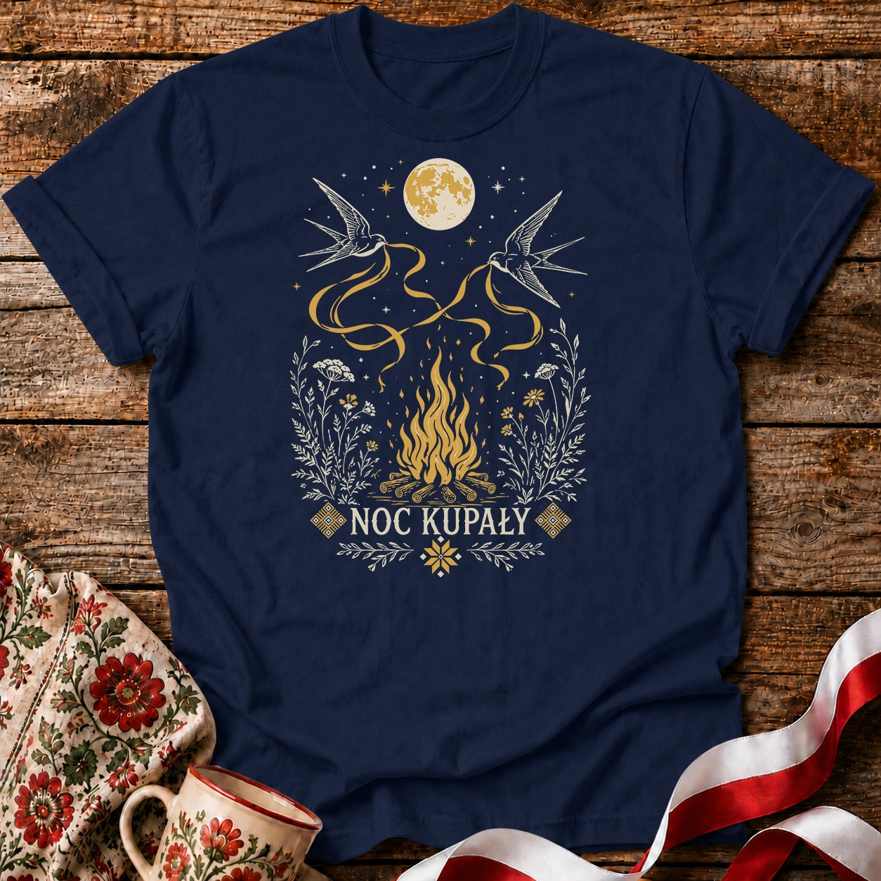 Noc Kupały Birds Unisex T-Shirt