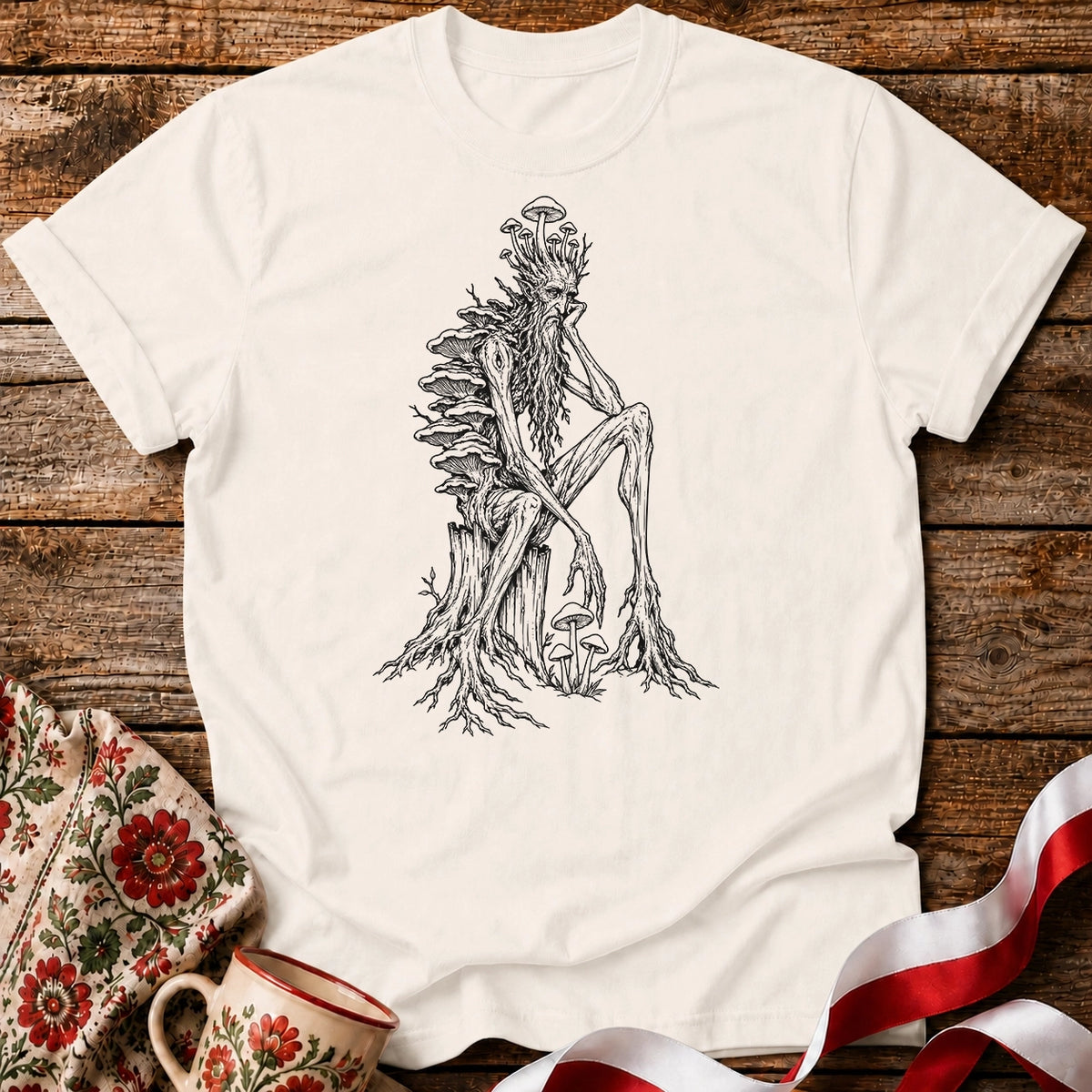 Leszy Mushroom Spirit Unisex T-Shirt